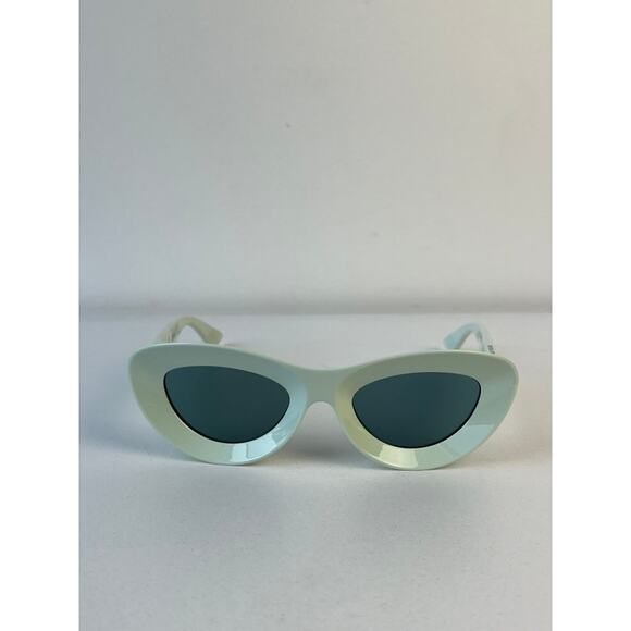 NEW Bottega Veneta BV1325S Green Cat Eye Sunglasses - Picture 7 of 9